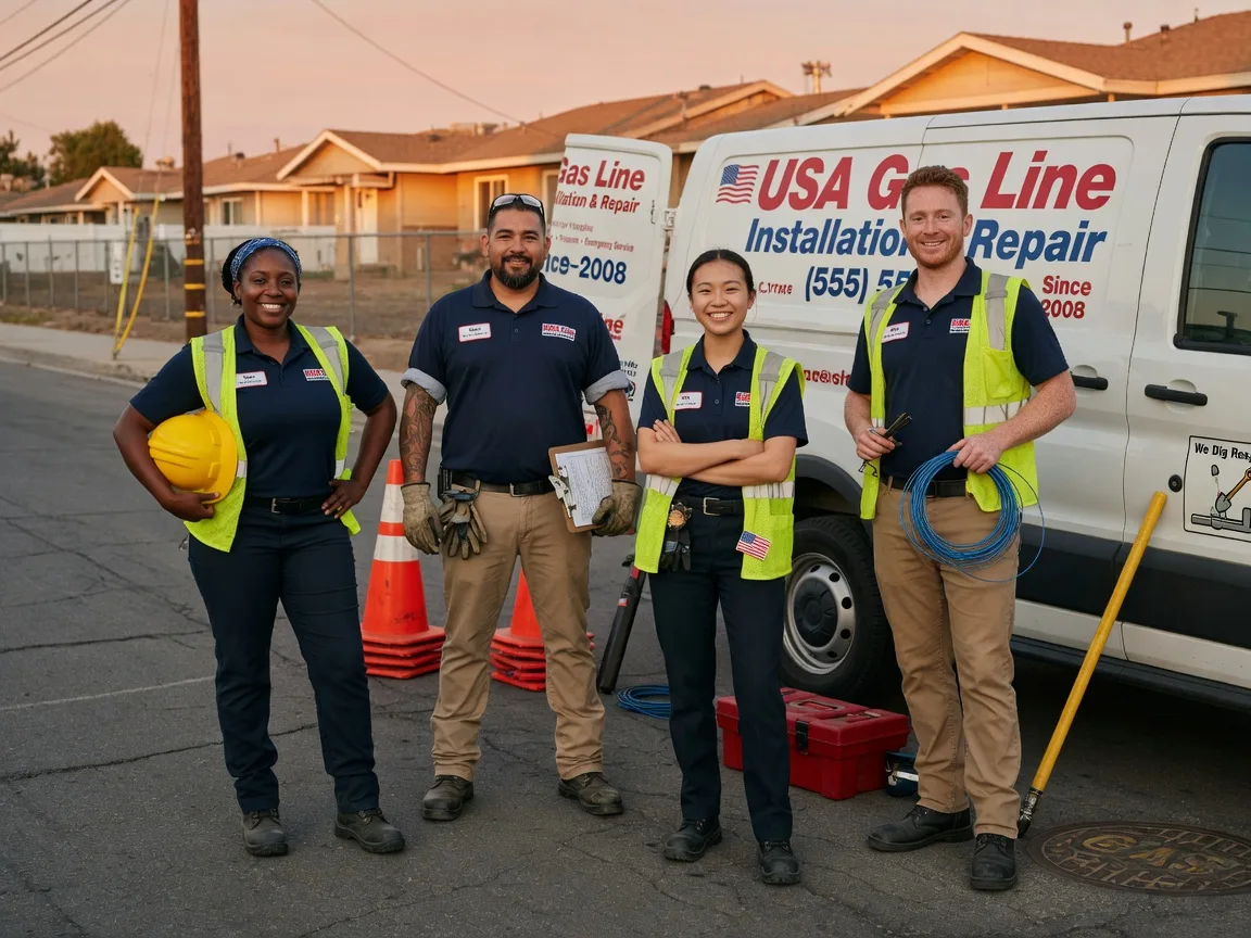 Gas Line Installation company in Indiana
